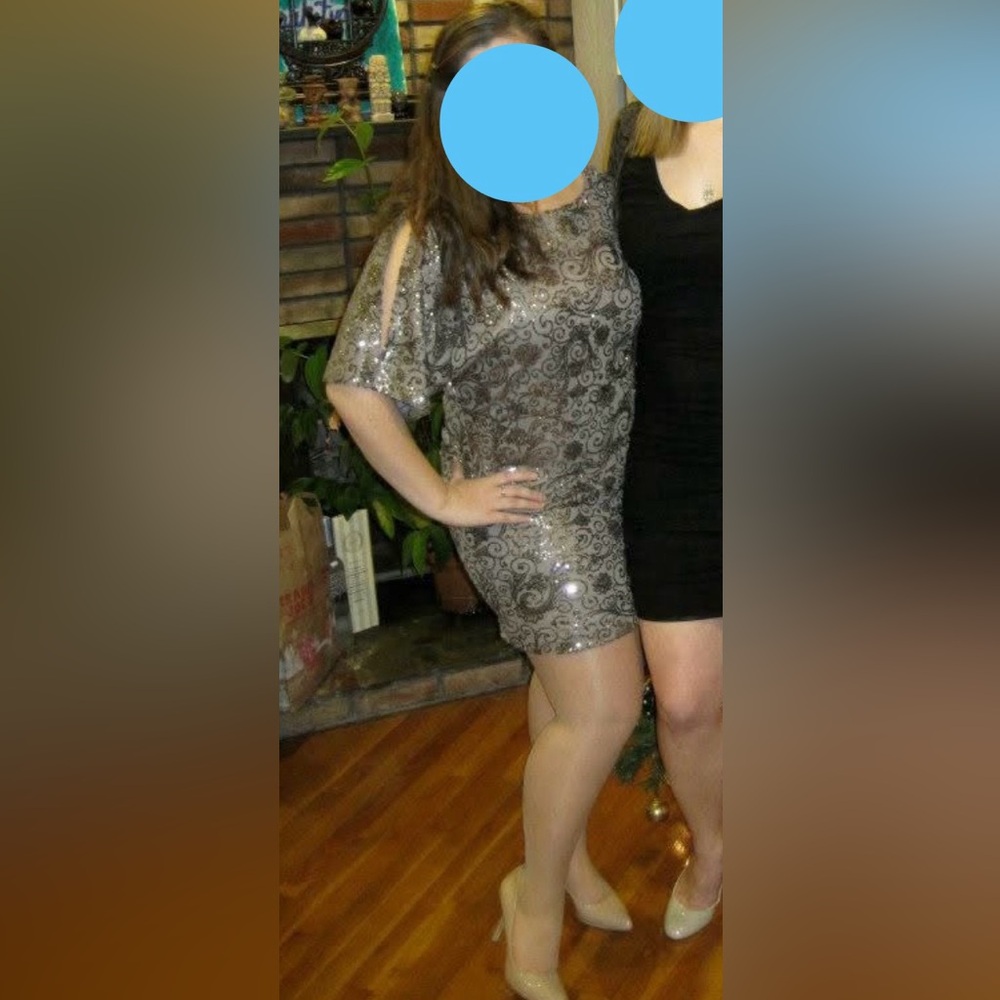 Scarlett Nite Gold Sequin Dress